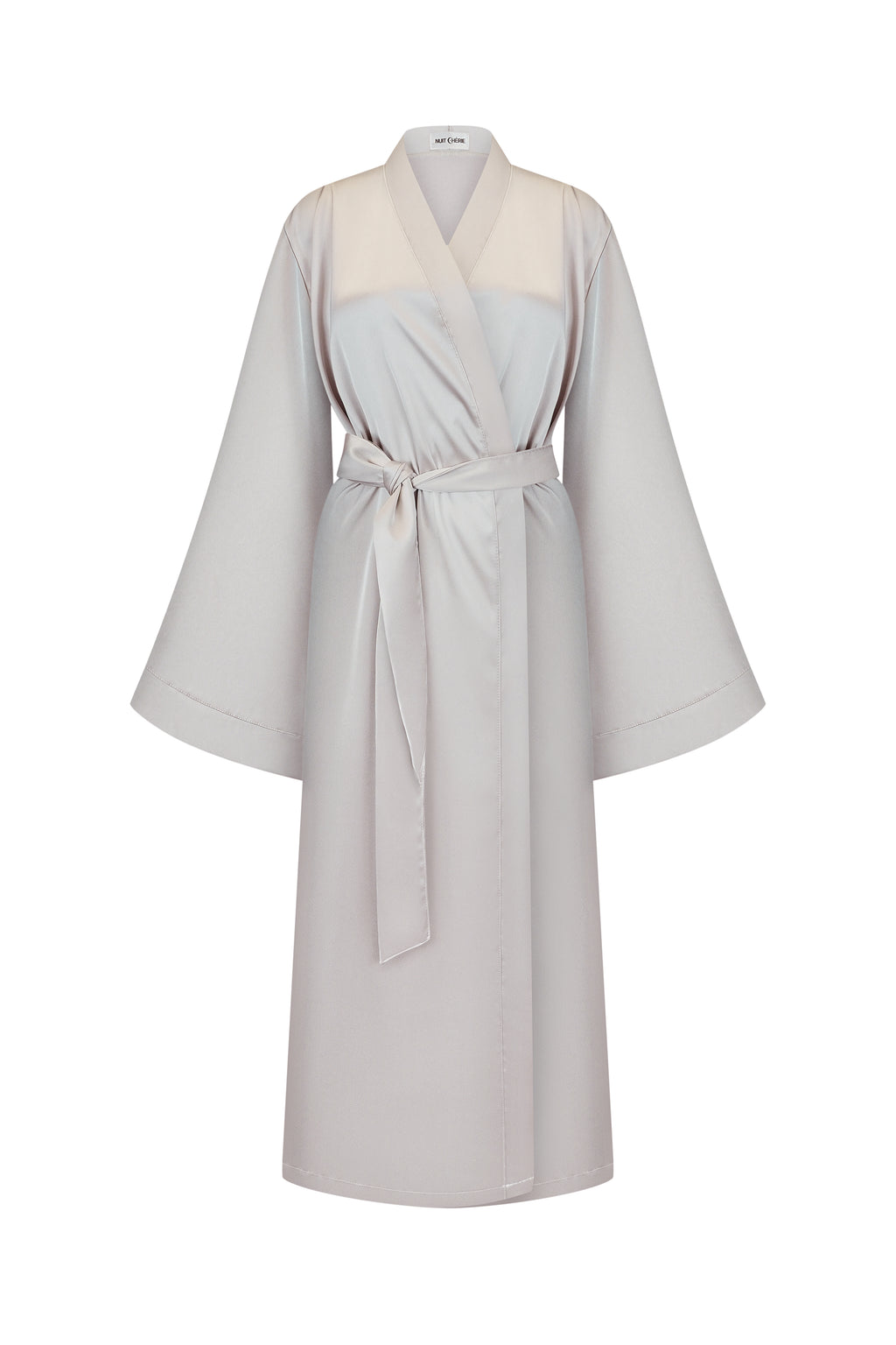 Satin de Champagne Ruffle Shorts Set