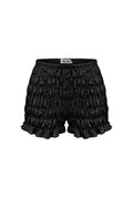 Nuit Noire Ruffle Shorts Set