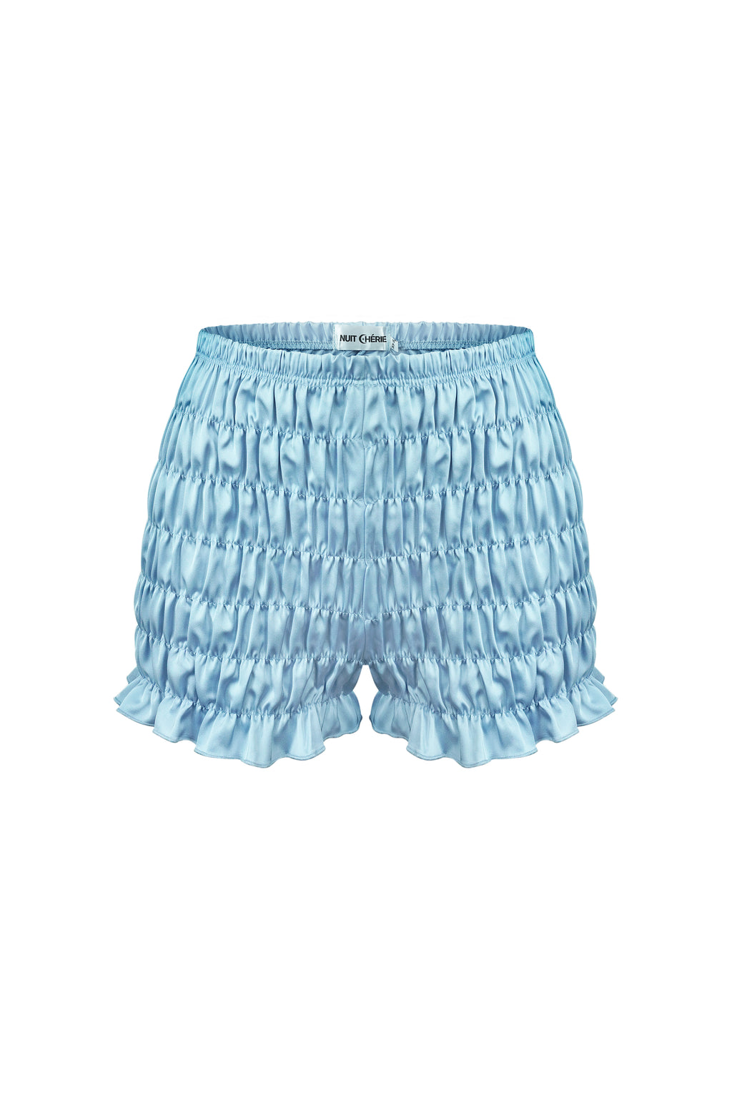 Azure Sky Ruffle Shorts Set