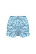 Azure Sky Ruffle Shorts Set